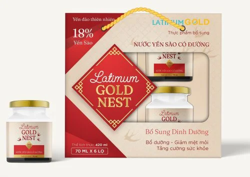 Yến Sào Latimum Gold Nest có đường lốc