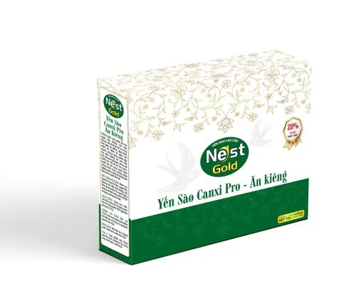 Yến sào Nest Gold Canxi – ăn kiêng