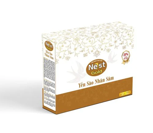 Yến Sào Nest Gold hộp quà nhân sâm